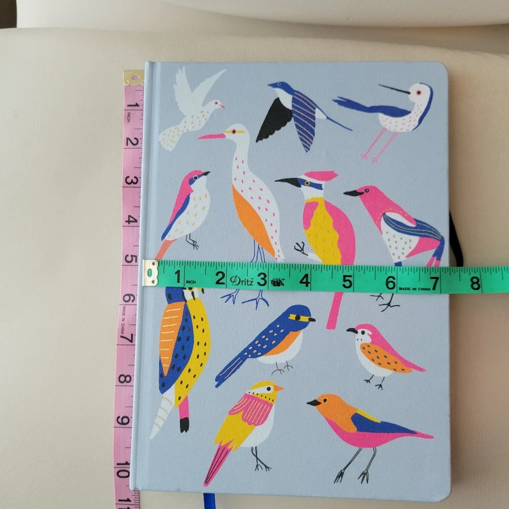 Threshold Journal with Colorful Bird Cover ~ GUC ~ Junk Journal ~  Planner